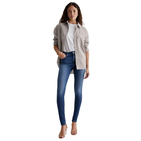 Adriano Goldschmidt Farrah High Rise Skinny Jeans Size 27R - Picture 4 of 15